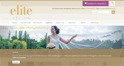 Desktop Screenshot of eliteskuvo.hu